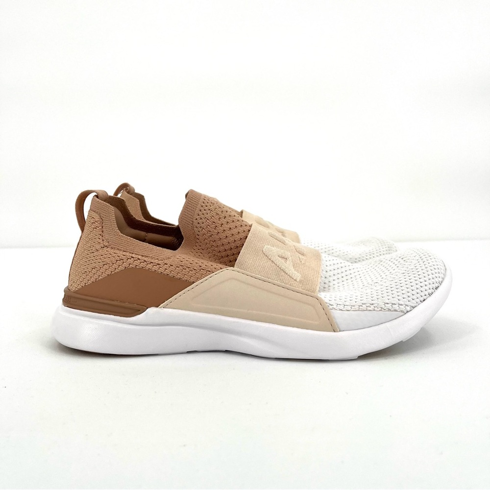 APL Tan and White TechLoom Bliss Sneakers